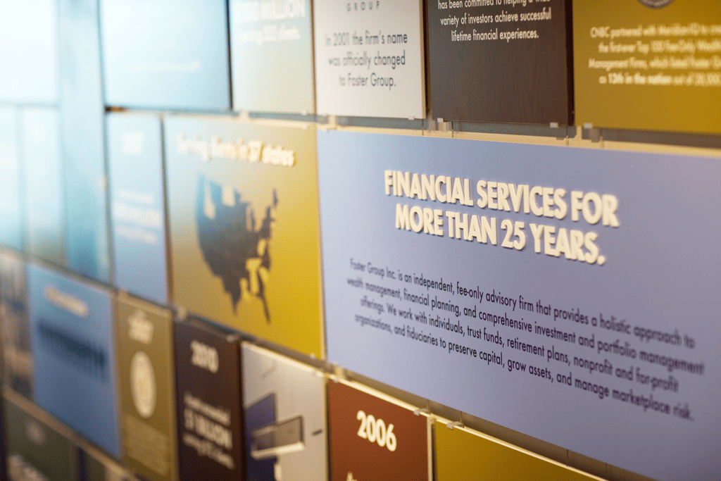 Foster Group History | Making Financial Lives Truly Cared For® Since 1989