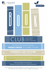 Women's Book Club hosted by Foster Group - July 10, 2025