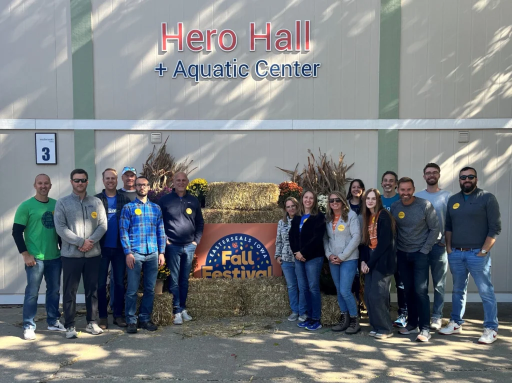 Foster Group at Easterseals Fall Volunteering
