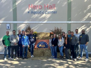 Foster Group at Easterseals Fall Volunteering