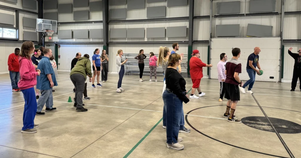 Easterseals Kickball Volunteering