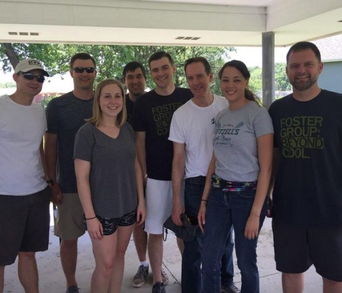 Volunteer Day for the Foster Group Team