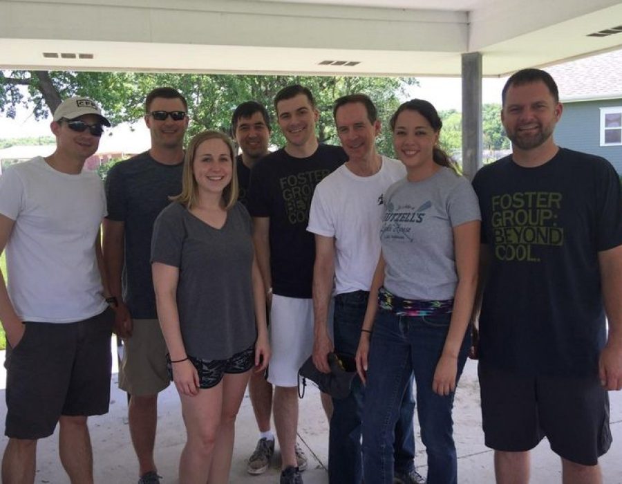 Volunteer Day for the Foster Group Team