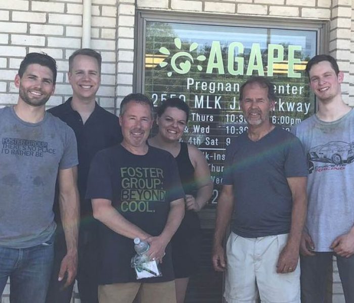 Agape Volunteer Day for Foster Group